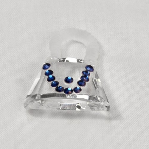 107 Crystal Handbag, Blue