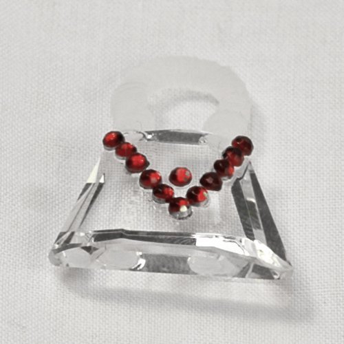 108 Crystal Bag, Red