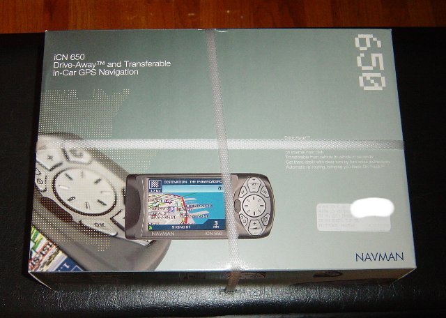 New Navman iCN 650 Transferable GPS Car Navigation+Maps