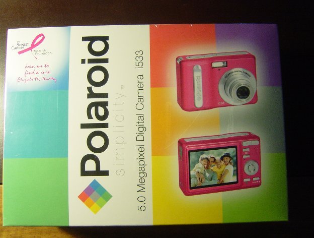 New Polaroid i533P 5MP Digital Camera i533 Pink