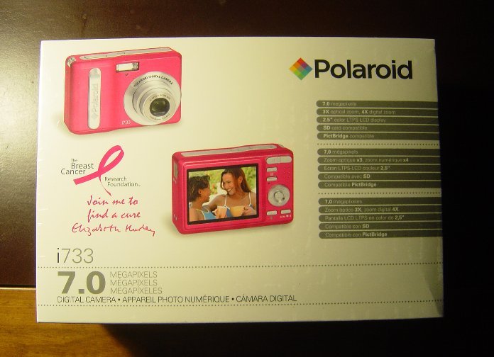 New Polaroid Pink i733LP 7MP Digital Camera i733