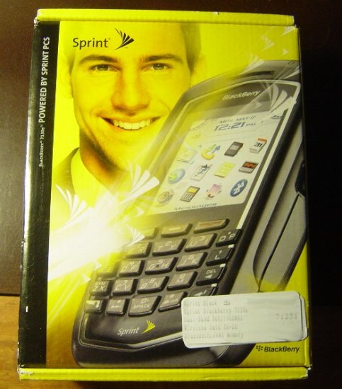 Brand New RIM Blackberry 7130e Sprint PCS Phone SEALED