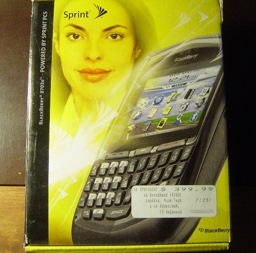 Brand New RIM Blackberry 8703e Sprint PCS Phone SEALED