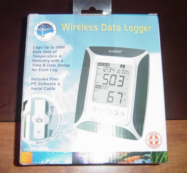 New LaCrosse Wireless Temperature/Humidity Data Logger