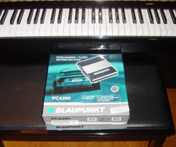 Blaupunkt ProComponent Amp Amplifier 2 Channel PCA260