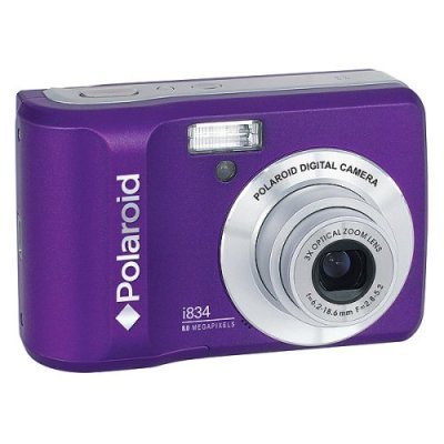 New Polaroid i834 8.0MP Digital Camera - Purple