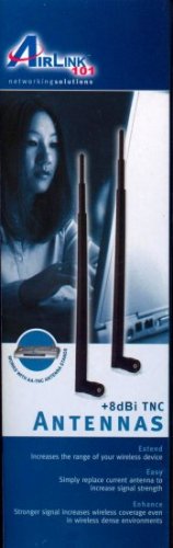 Brand New 8dbi Omni Directional High Gain Antennas ASB-8TNC (2-Pack)