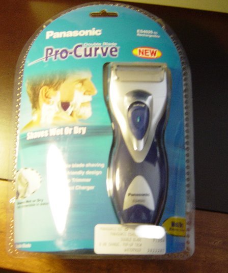 New Panasonic ES4025SC Pro-Curve Electric Rechargeable Mens Wet Dry Shaver