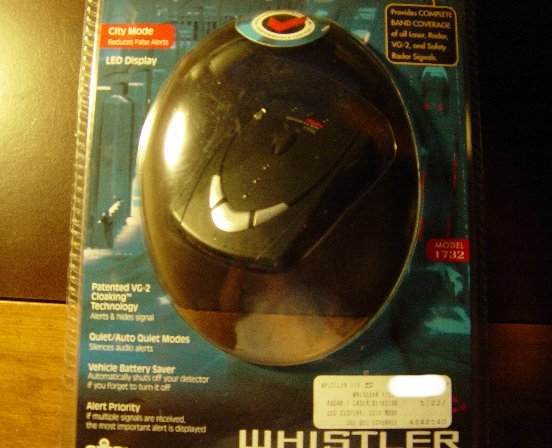New Whistler DE1732C LED Display Radar Detector
