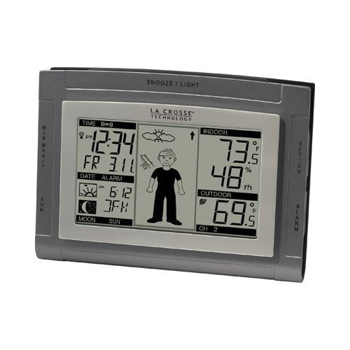 New La Crosse LaCrosse WS-9611U-CBP Wireless Digital Sun / Moon Forecast Station with Oscar Outlook