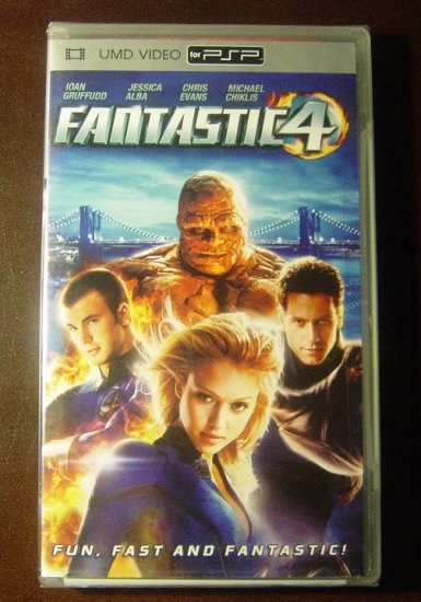 New Fantastic Four/4 UMD Video Movie for PSP SEALED