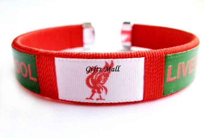 Liverpool FC Club Football Sport Adjustable Bangle Bracelet New