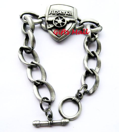 Arsenal FC Club Football Sport Metal Bangle Bracelet New