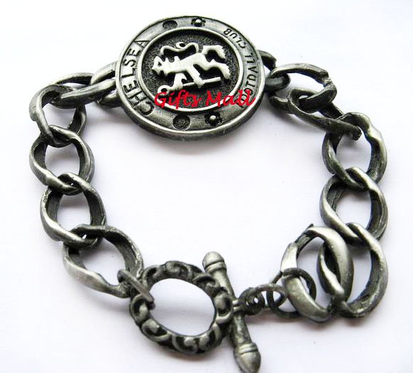 Chelsea FC Club Football Sport Metal Bangle Bracelet New