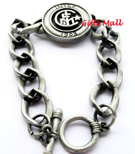 Inter Milan FC Club Football Sport Metal Bangle Bracelet New