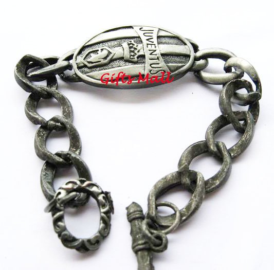 Juventus FC Club Football Sport Metal Bangle Bracelet New