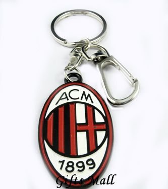 AC Milan Football FC Sports Metal Key Chain Key Ring New