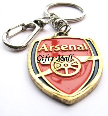 Arsenal Football FC Sports Metal Key Chain Key Ring New