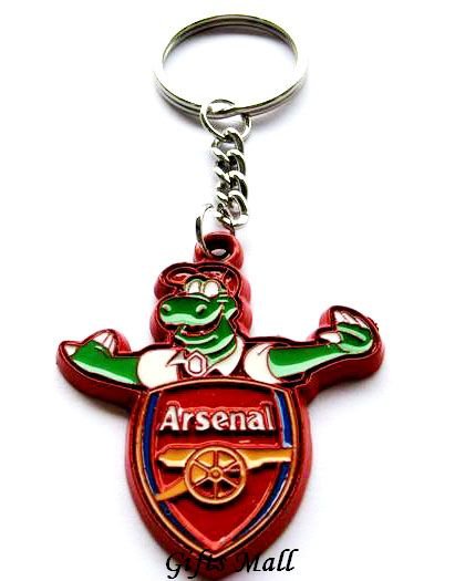 Arsenal Football Sport FC Club Metal Key Chain Ring
