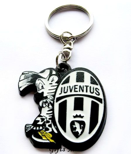 Juventus Football Sport FC Club Metal Key Chain Ring