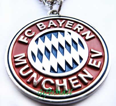 Bayern Munich FC Club Football Sport Soccer Colorful Necklace Pendant With Chain