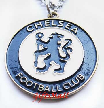 Chelsea FC Club Football Sport Soccer Colorful Necklace Pendant With Chain