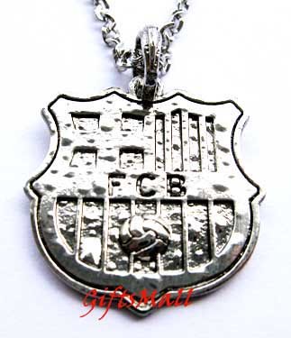 Barcelona FC Club Football Sport Soccer Alloy Necklace