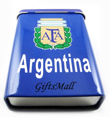 Argentina FC Club Football Sports Cigarette Case Box