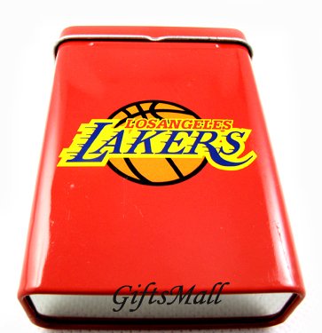Metal Smoker Cigarette Case Box Holder Cigarette Case NBA Lakers
