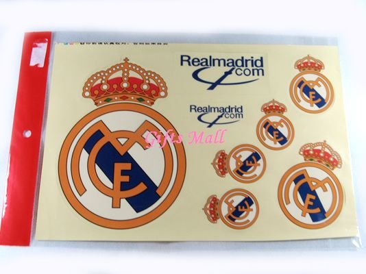 FC Club Sports Football Car Sticker Real Madrid