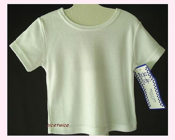 KELLYS KIDS Girl SS New White Tee Tshirt 18 M