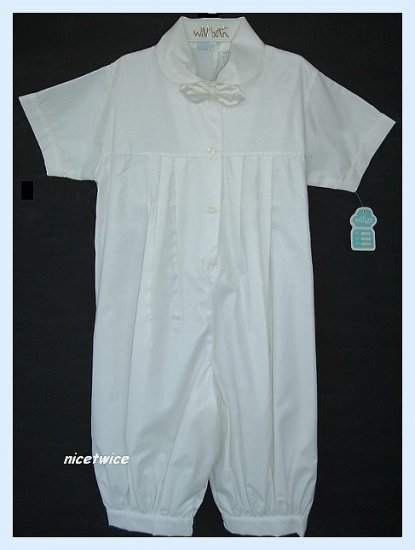 Will'beth Boy Formal Wear 3 Pc Set White Size 2 New