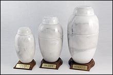 White Vase Urn