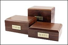 Traditional Urn - Walnut
