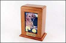 Framed Photo Urn - Vertical