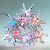 USB Crystal Sparkling Stars - Holiday Color Lights