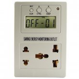 Saving Energy Usage Monitor and Power Outlet Controller