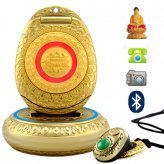 Golden Buddha Cellphone with Genuine Jade (Reserve Edition)