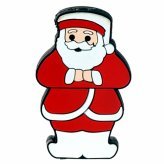 Fun Santa MP3 Player! Holiday Necklace Pocket MP3