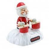 USB Drumming Santa with 4 Christmas Songs
