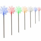 Christmas Snowflake Yard Lights - Solar Powered