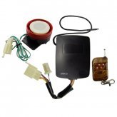 Motorcycle Security Alarm and Immobilizer System with Remote
