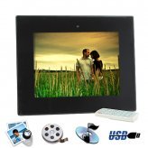 10.4 Inch Digital Photo Frame with Remote & Media Player (Black)