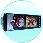 3.5-Inch TFT Car DVD and TV Player - USB Port + SD/ MMC/ MS Slot