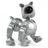 Posable Dog Web Cam - Computer Video Camera (Silver)