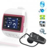 Lady Jaguar Quad Band Touch screen Mobile Phone Watch with Keypad