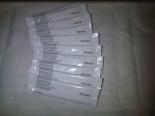 10 pc. PRADA Lightening Serum / Eye Samples .04 fl. oz.