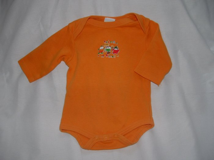 EUC Boys Girls CHEROKEE Halloween Onsie Sz 0-3 Mo