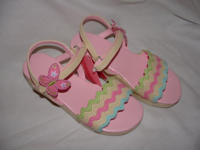 NWT Girls GYMBOREE PALM SPRINGS Butterfly Sandal Sz 2