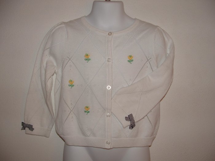 NWT Girls GYMBOREE Prep Club Cardigan Sweater Sz 2T